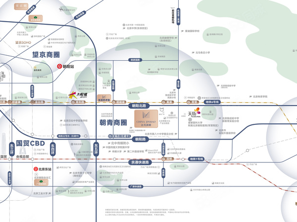 金茂·滿(mǎn)曜樓盤(pán)區位規劃