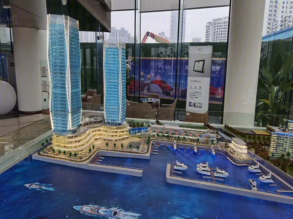 华彩·海口湾广场规划沙盘