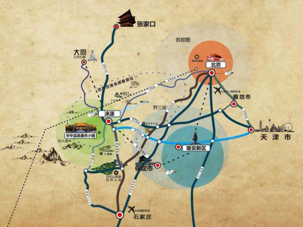 白石山居春华园区位图