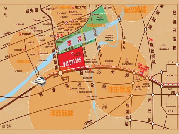 林凯城楼盘区位规划