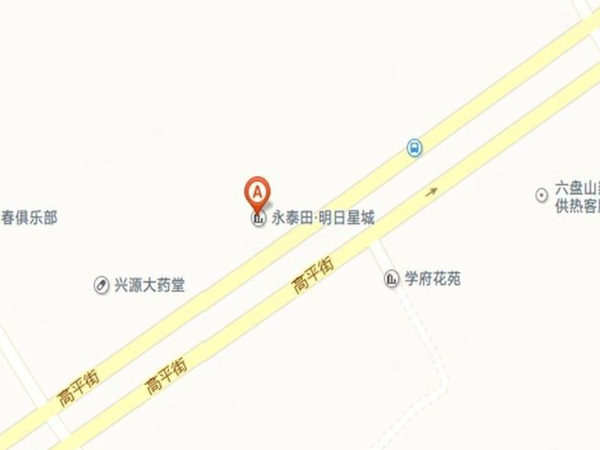 明日星城楼盘区位规划