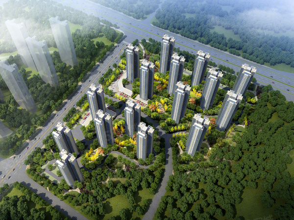 碧桂园·未来城楼盘建筑物外景