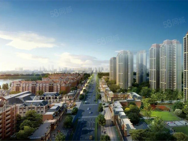 蜀道碧水云天楼盘建筑物外景