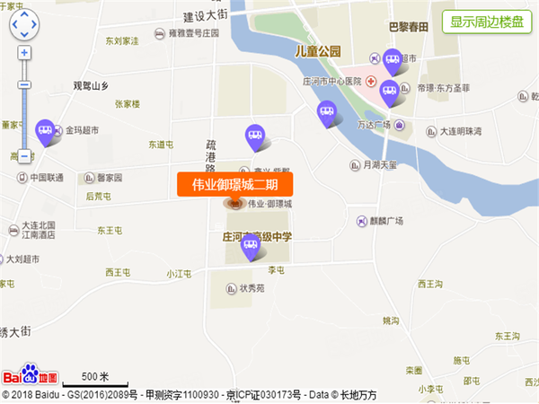 伟业御璟城二期楼盘区位规划