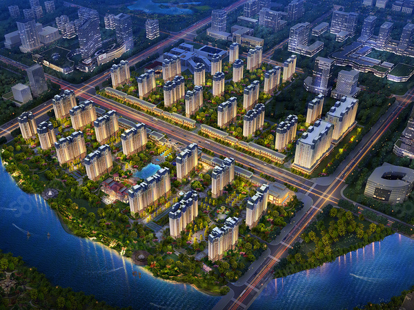 恒大御景湾鸟瞰图