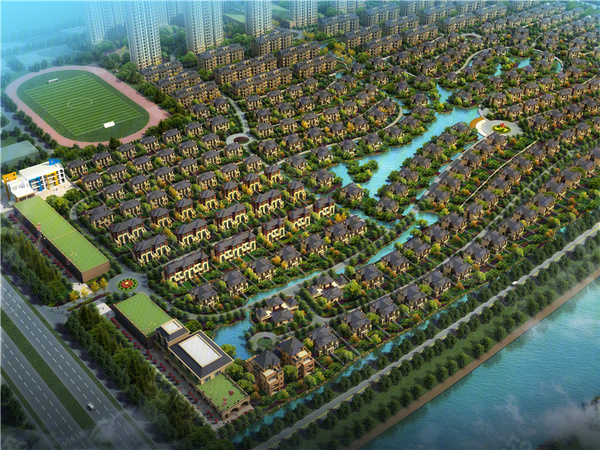澳海澜庭楼盘建筑物外景