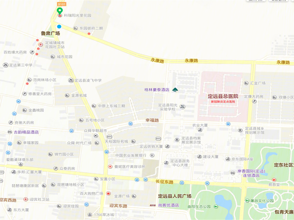 科瑞阳光里楼盘区位规划