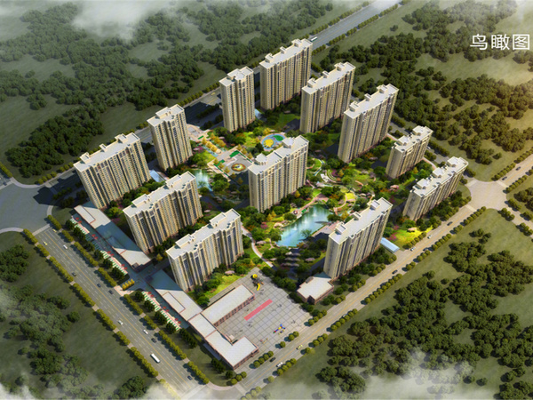 金鼎绿城四期规划沙盘