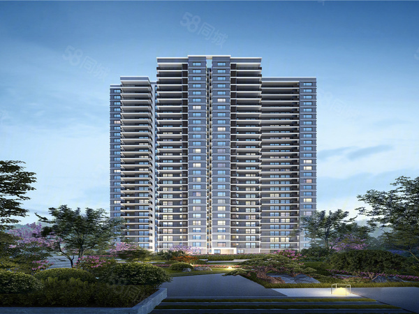 金为·潇湘首座楼盘建筑物外景