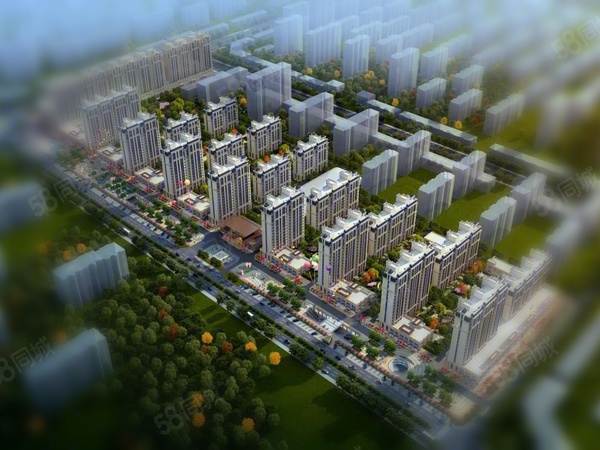 天赋新居楼盘建筑物外景