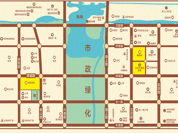西湖学府楼盘区位规划