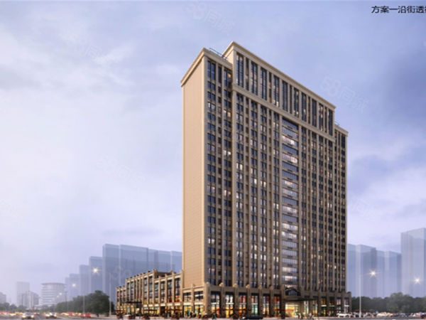 建投南湖名寓楼盘建筑物外景