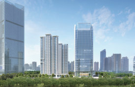 西湖朝阳新城鳯起朝陽楼盘新房真实图片