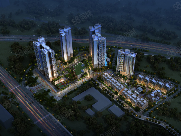 紫园云墅楼盘建筑物外景