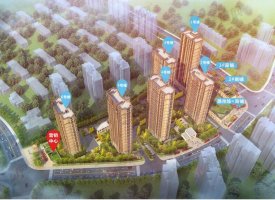 蚌山区吾悦商圈学翰府邸商铺楼盘新房真实图片