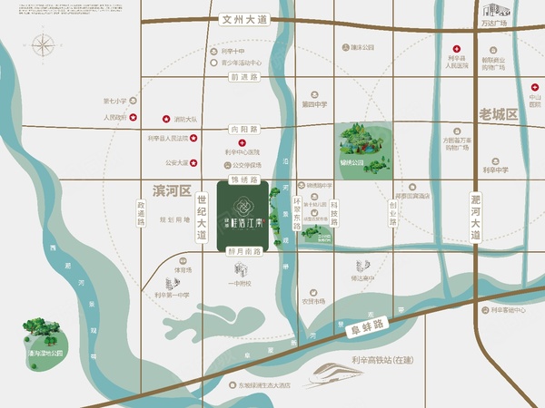 绿城·桂语江南楼盘区位规划
