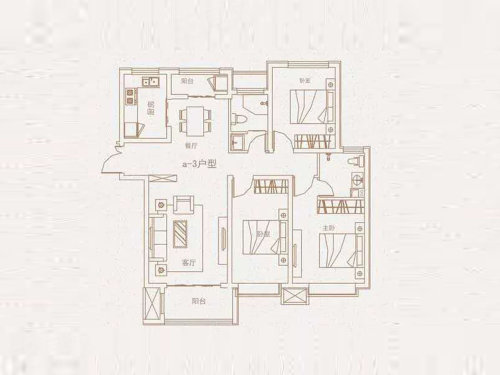 建投·书香世家户型图
