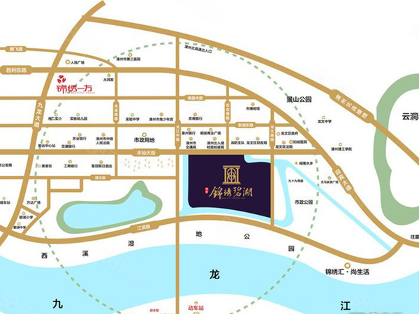 特房锦绣碧湖楼盘区位规划