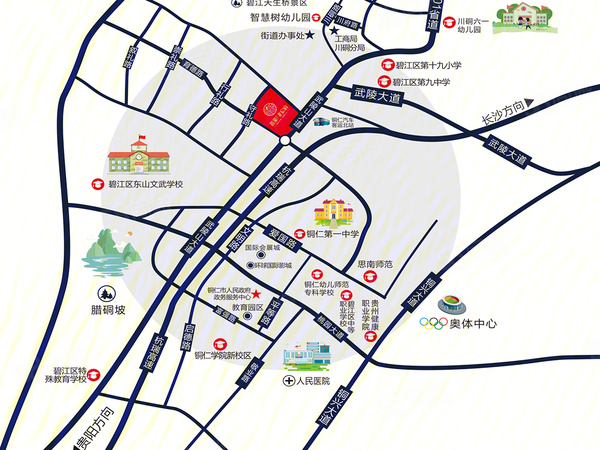 嘉豪·北宸府楼盘区位规划