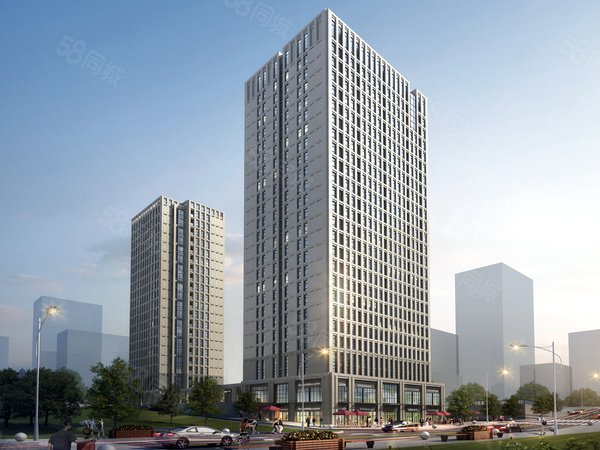 东原世界时楼盘建筑物外景