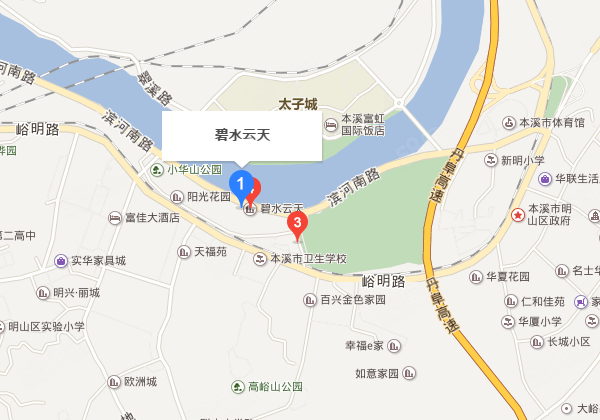 碧水云天楼盘区位规划