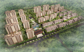 东港区山海天片区山钢·龙樾楼盘新房真实图片