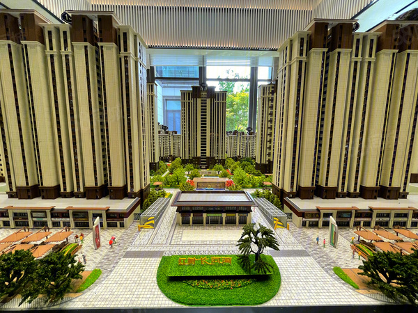 红树长河湾规划沙盘