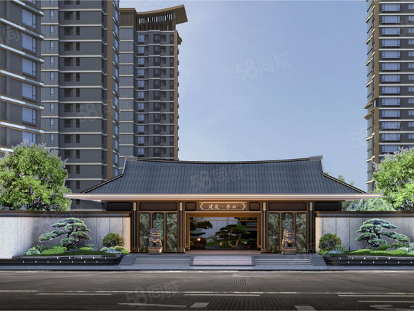 建发·养云楼盘现场环境