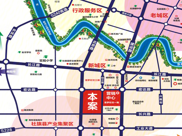 滨港•普罗旺世楼盘区位规划
