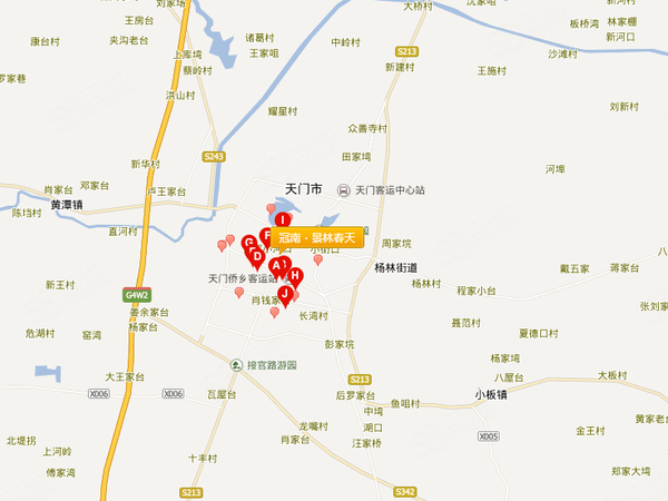 冠南·景林春天楼盘区位规划