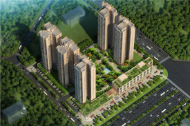 河东新区河东新区国贸城市花园楼盘新房真实图片