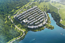 安吉县天子湖镇安澜湖旅游度假区绿城安屿湖楼盘新房真实图片