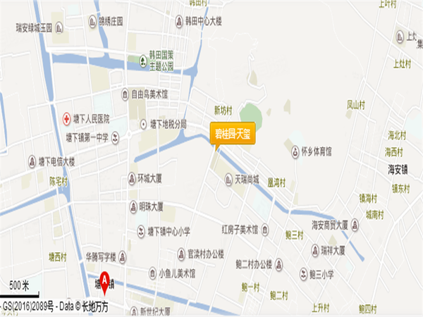 碧桂园天玺楼盘区位规划