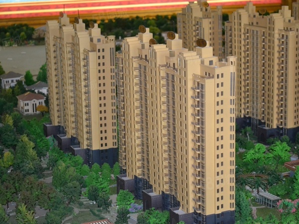 琨城帝景园规划沙盘