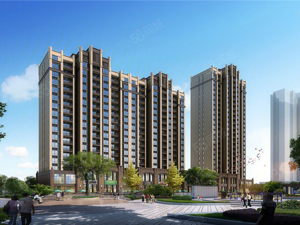同华国际广场楼盘建筑物外景