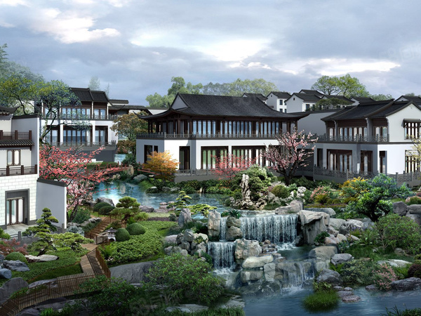 蓝光云报芙蓉园楼盘建筑物外景