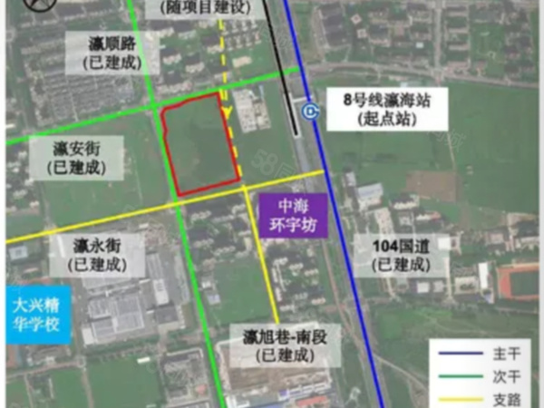 瀛海鎮(zhèn)YZ00-0802-1401地塊樓盤建筑物外景