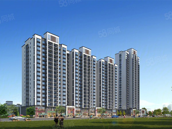 内乡北斗星城楼盘建筑物外景