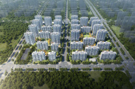 肥东县大众路板块尚泽樾园楼盘新房真实图片