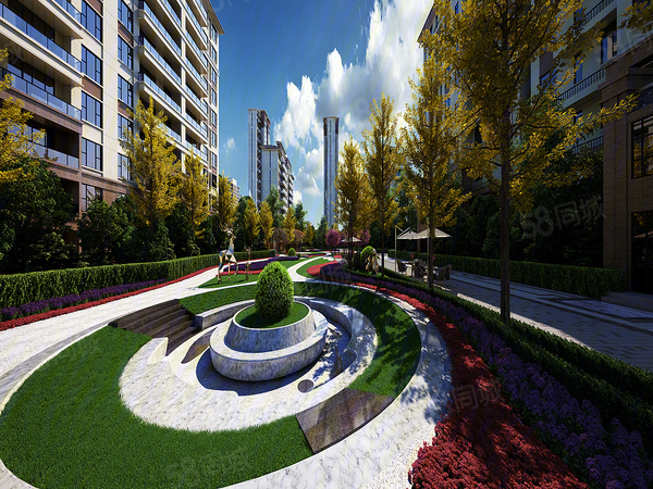 红树长河湾楼盘绿化图