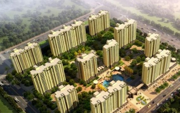 爱家豪庭楼盘建筑物外景