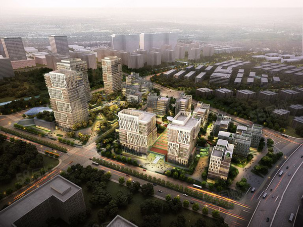 市北新中新楼盘建筑物外景