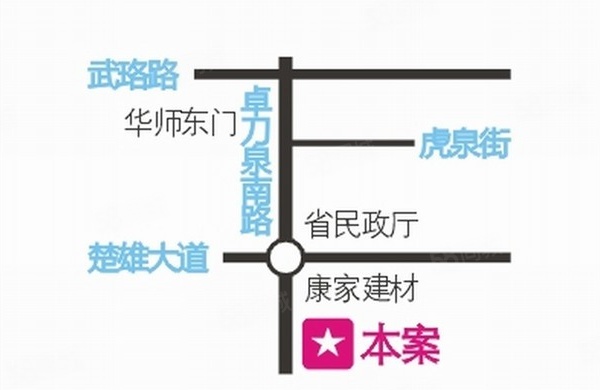 鹿鸣苑楼盘区位规划