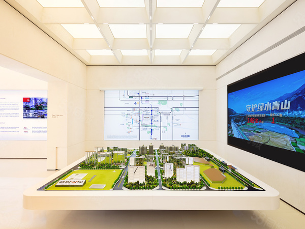 首創(chuàng  )禧悅興城規劃沙盤(pán)