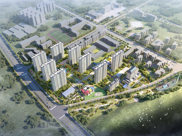 玖珑城楼盘建筑物外景