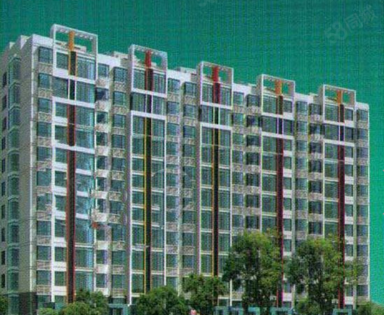 密山昌翔花园楼盘建筑物外景