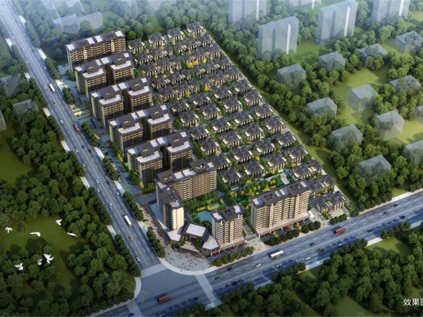 福瑞尊府楼盘建筑物外景