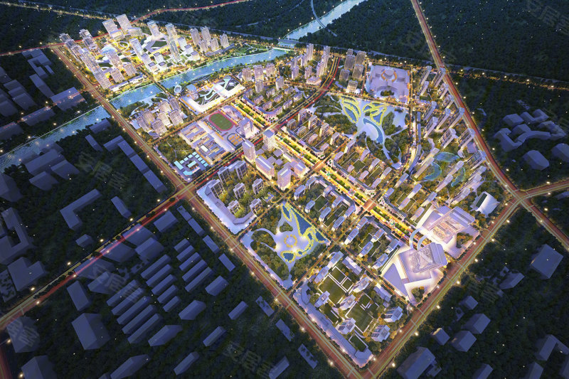 万科中俄国际城规划图图片