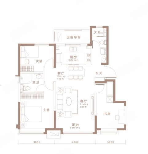 恩施玺悦户型图图片