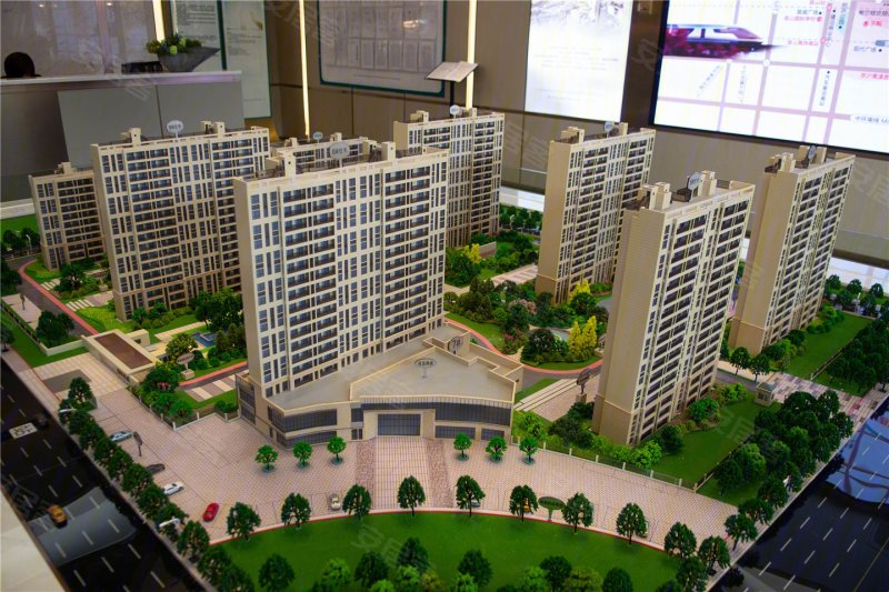 铂翠花园沙盘图